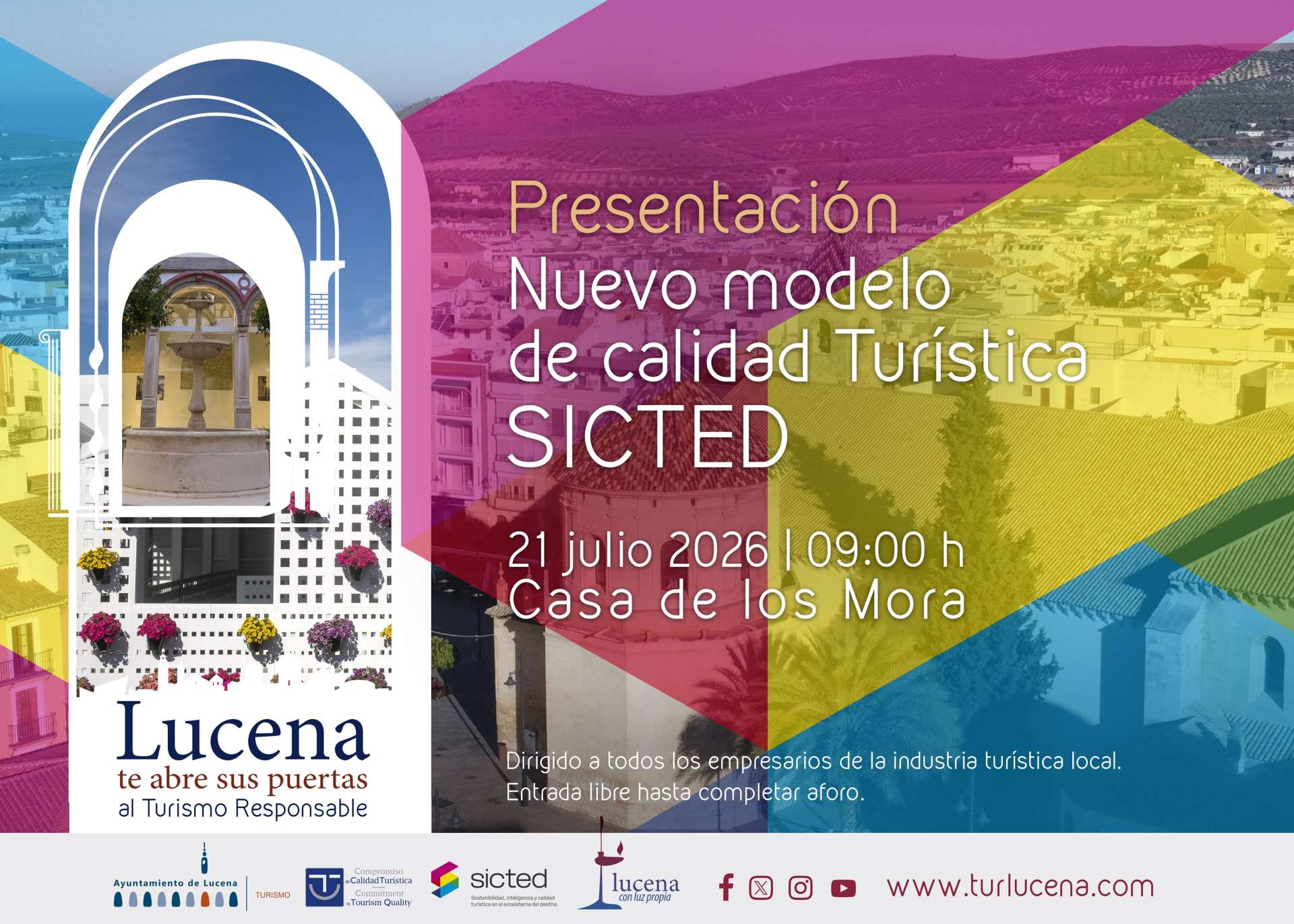PRESENTACIÓN NUEVO MODELO DE CALIDAD TURÍSTICA SICTED - Lucena