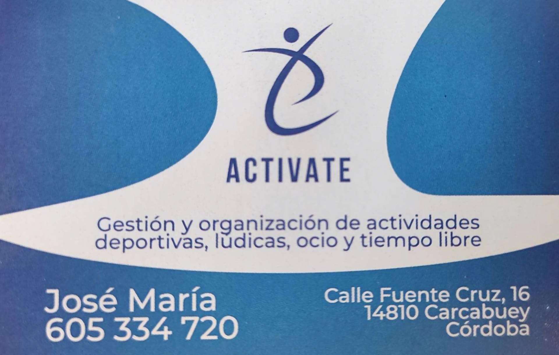 Activate ( Gestión y organización de actividades deportivas, ludicas, ocio y tiempo libre