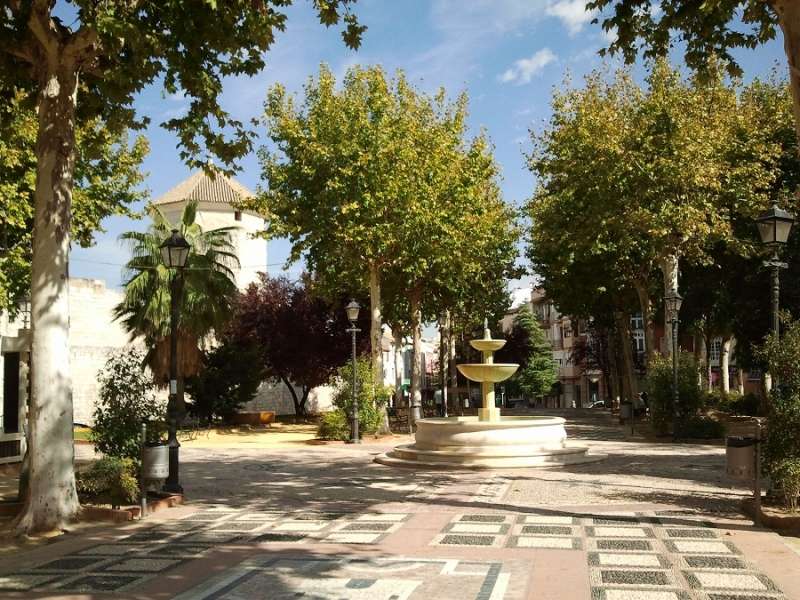 Paseo del Coso «Plaza de España»