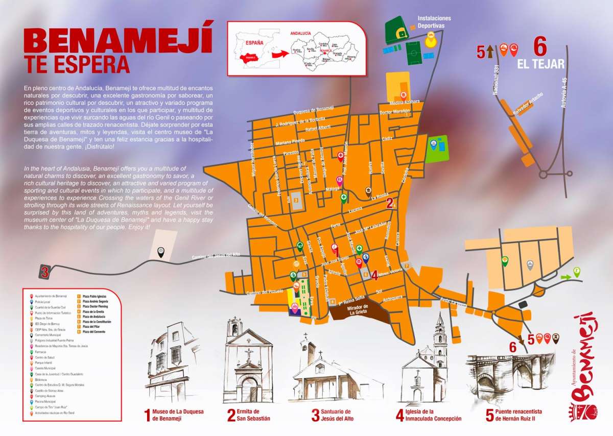 Karte von Benamejí - Seite 2