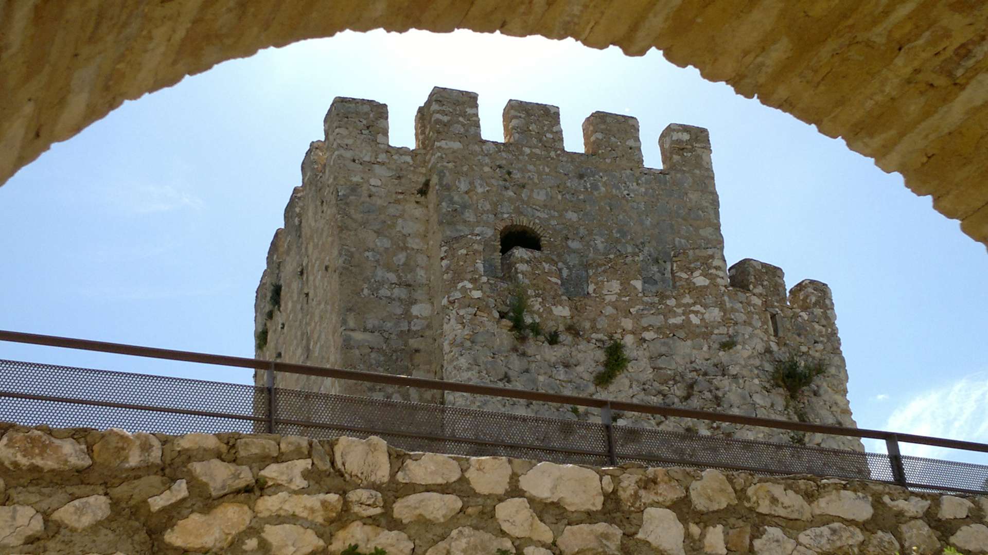 Castle-Palace of Zuheros. 