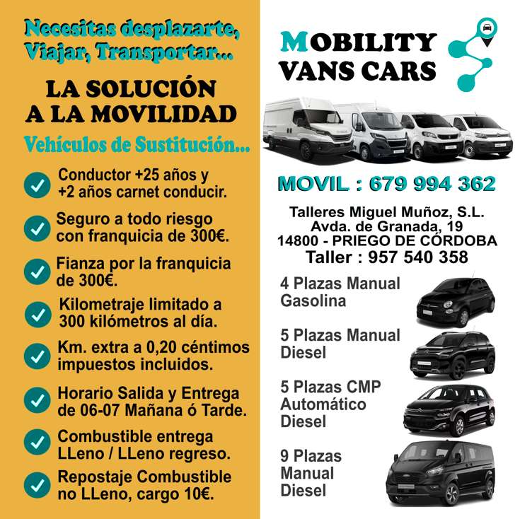 Mobility Vans Cars. 
