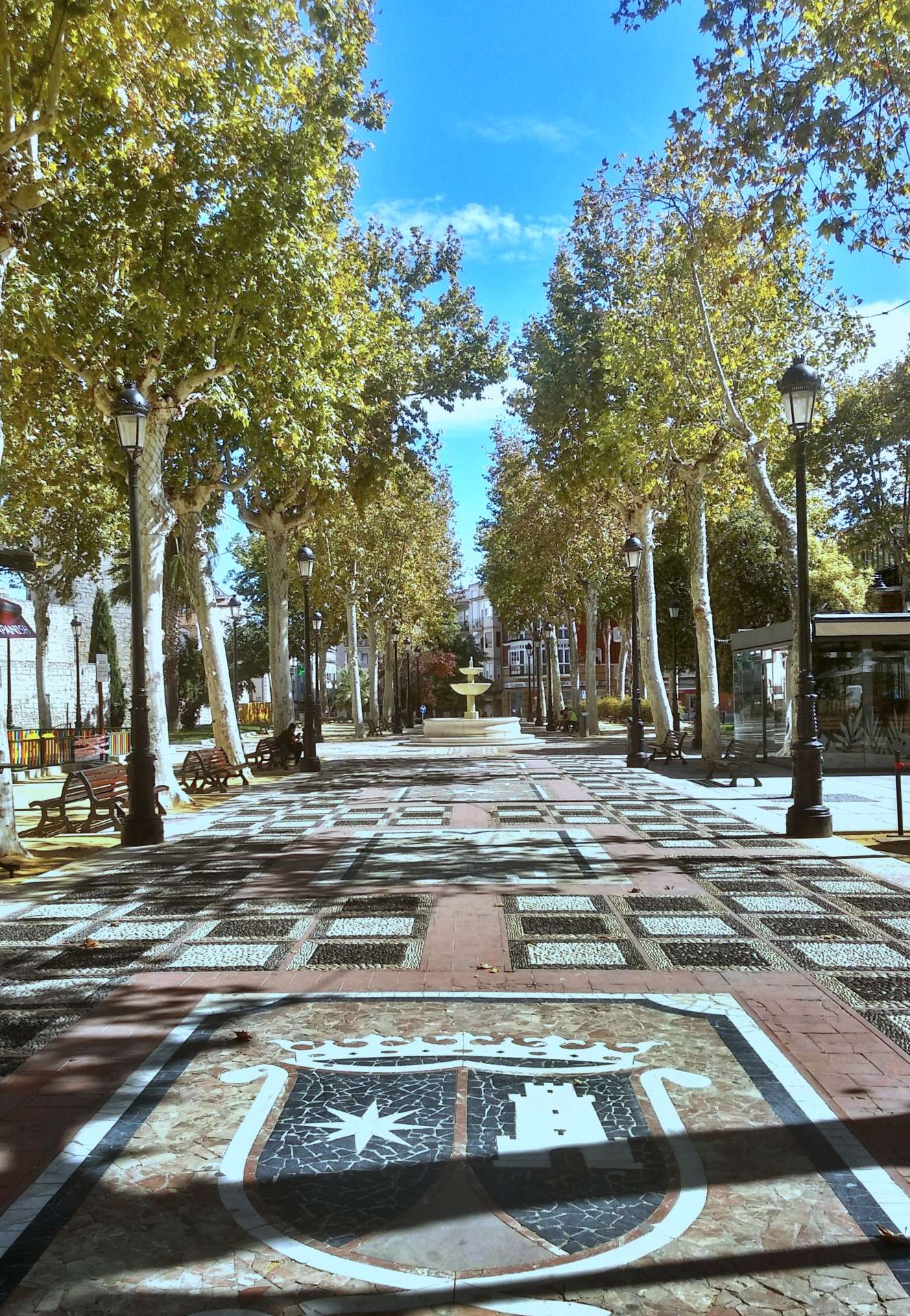 Paseo del Coso «Plaza de España»