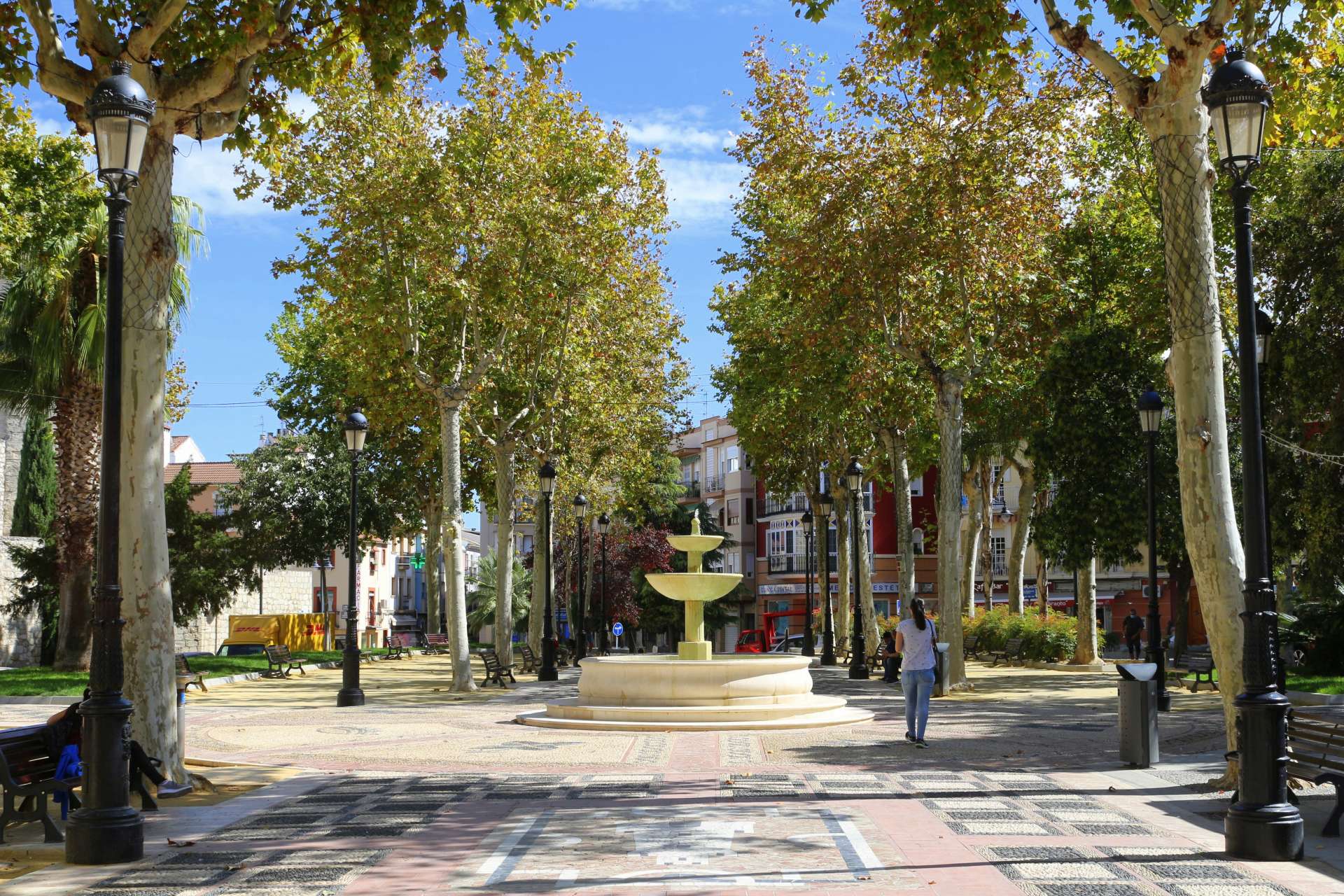 Paseo del Coso “Plaza de España”